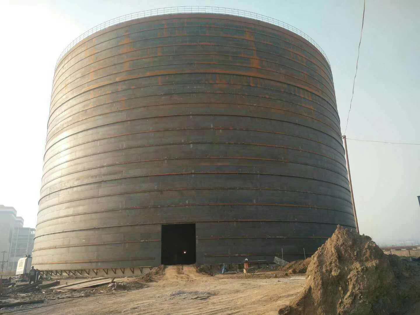 振安承建大型钢板库的好处及原理