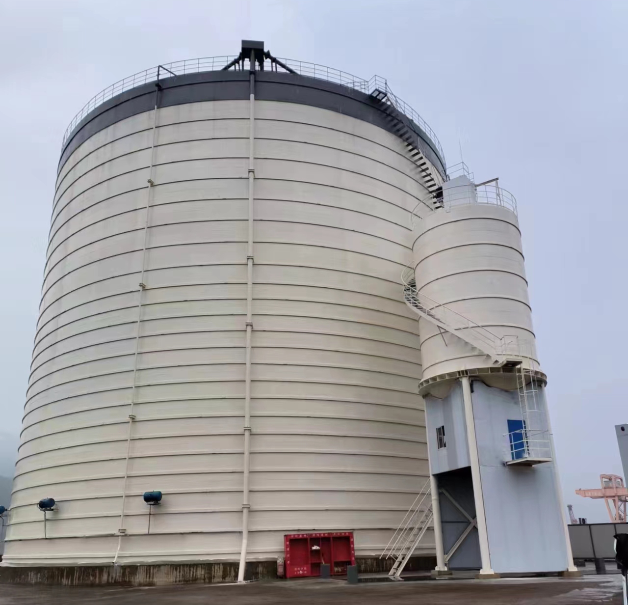 振安10万吨水泥钢板库